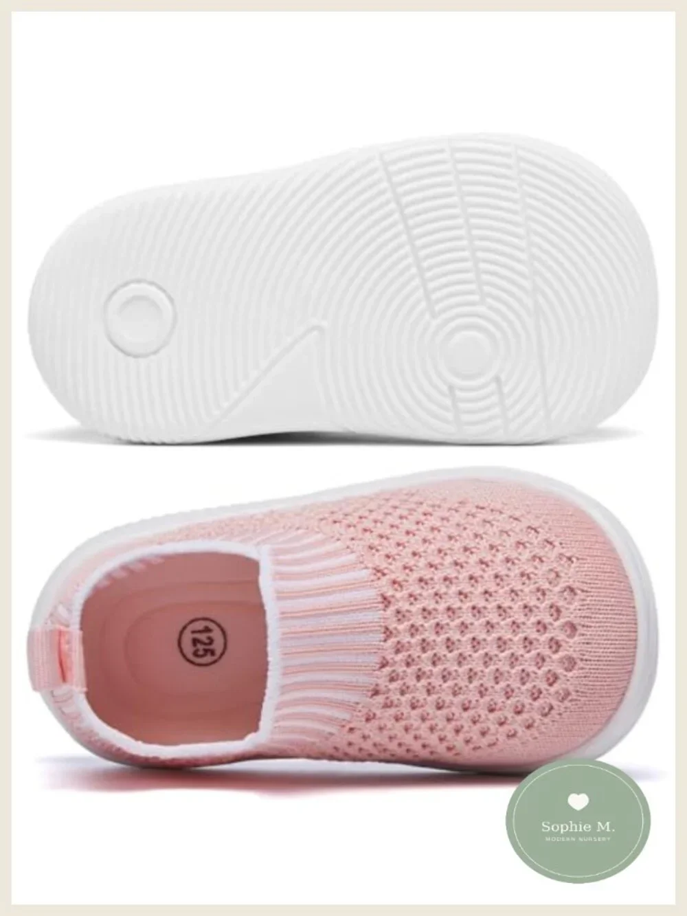 Toddler Non-Slip Breathable Walking Sock Sneakers Lightweight Barefoot Shoes